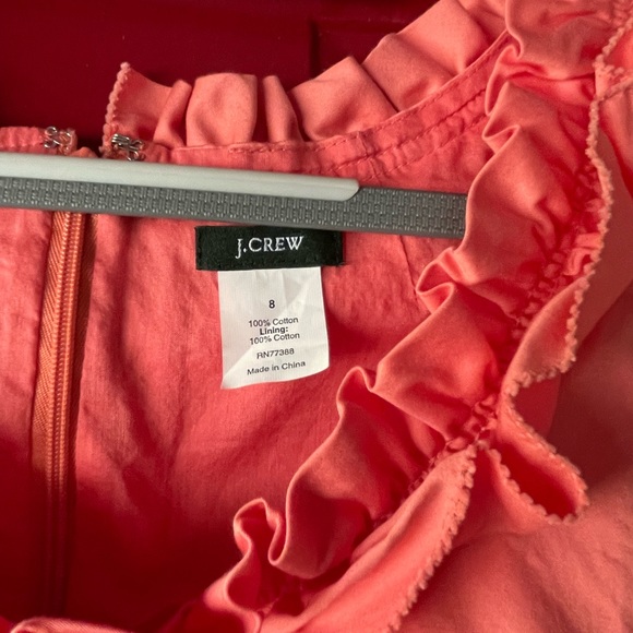 J. Crew Ruffle collar belted dress - Picture 4 of 5